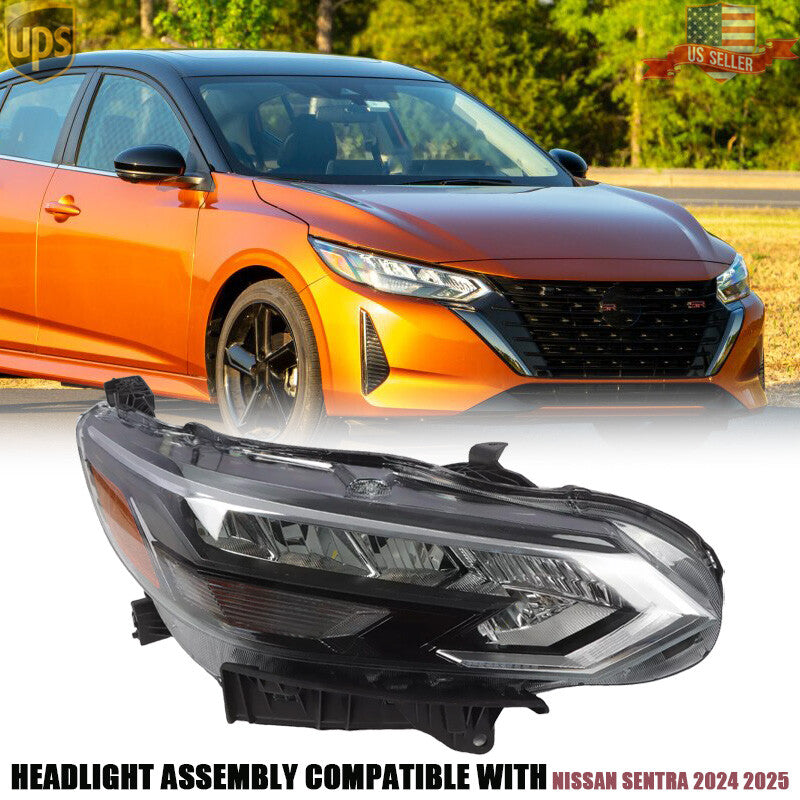 26010-6LY0A RH Passenger Side LED Headlight Assembly for Nissan Sentra 2024 2025