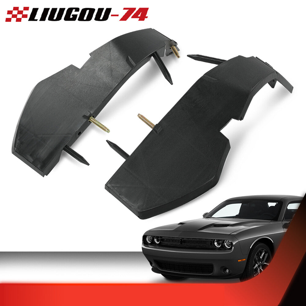Front Fascia bumper brackets fit for Dodge for Challenger 2015 - 2021 on both sides.