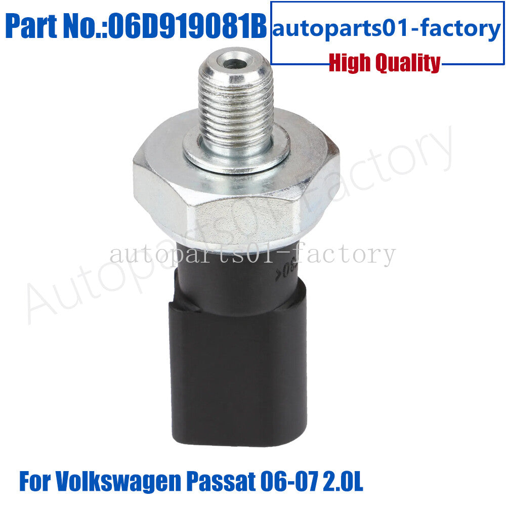 06D919081B Oil Pressure Sending Unit Switch for Volkswagen for Passat 06-07 2.0L