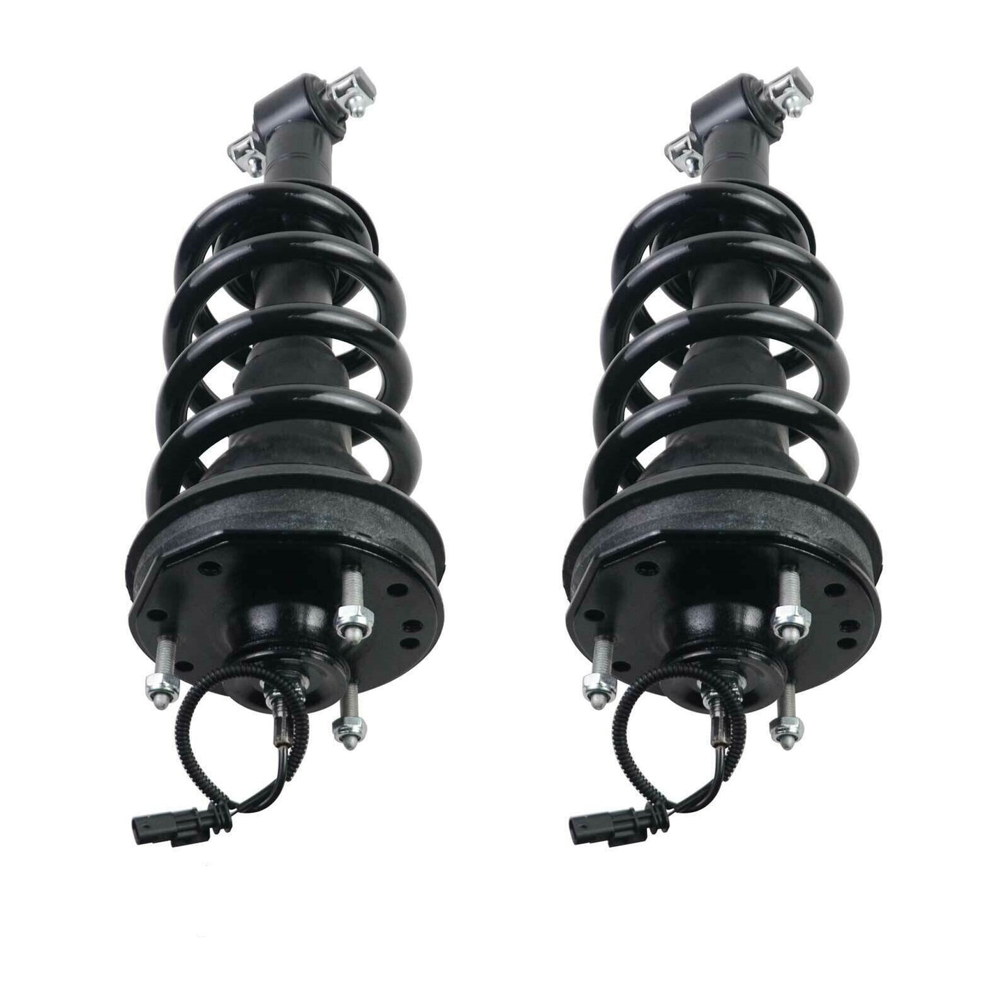 4X for Chevy Suburban for Cadillac for Escalade Front Rear Struts Assys Shock w/Magnetic