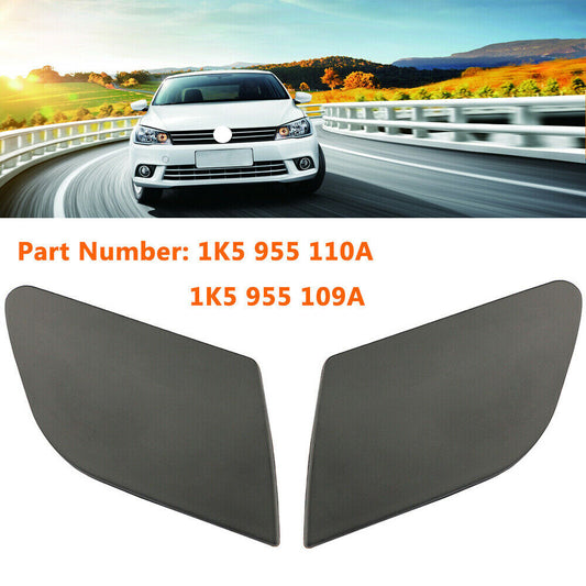 Front L+R anti-collision headlight washing machine nozzle spray cap suitable for Volkswagen for Jetta Mk5