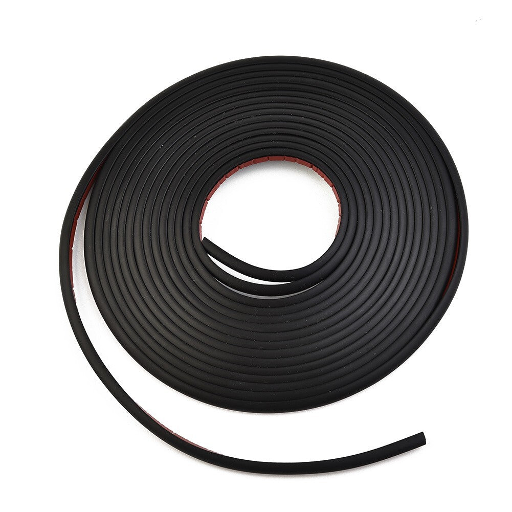1pcs Sealing Strip 5M Bumper Weatherstrip W/ Dual-Sided Tape Waterproof