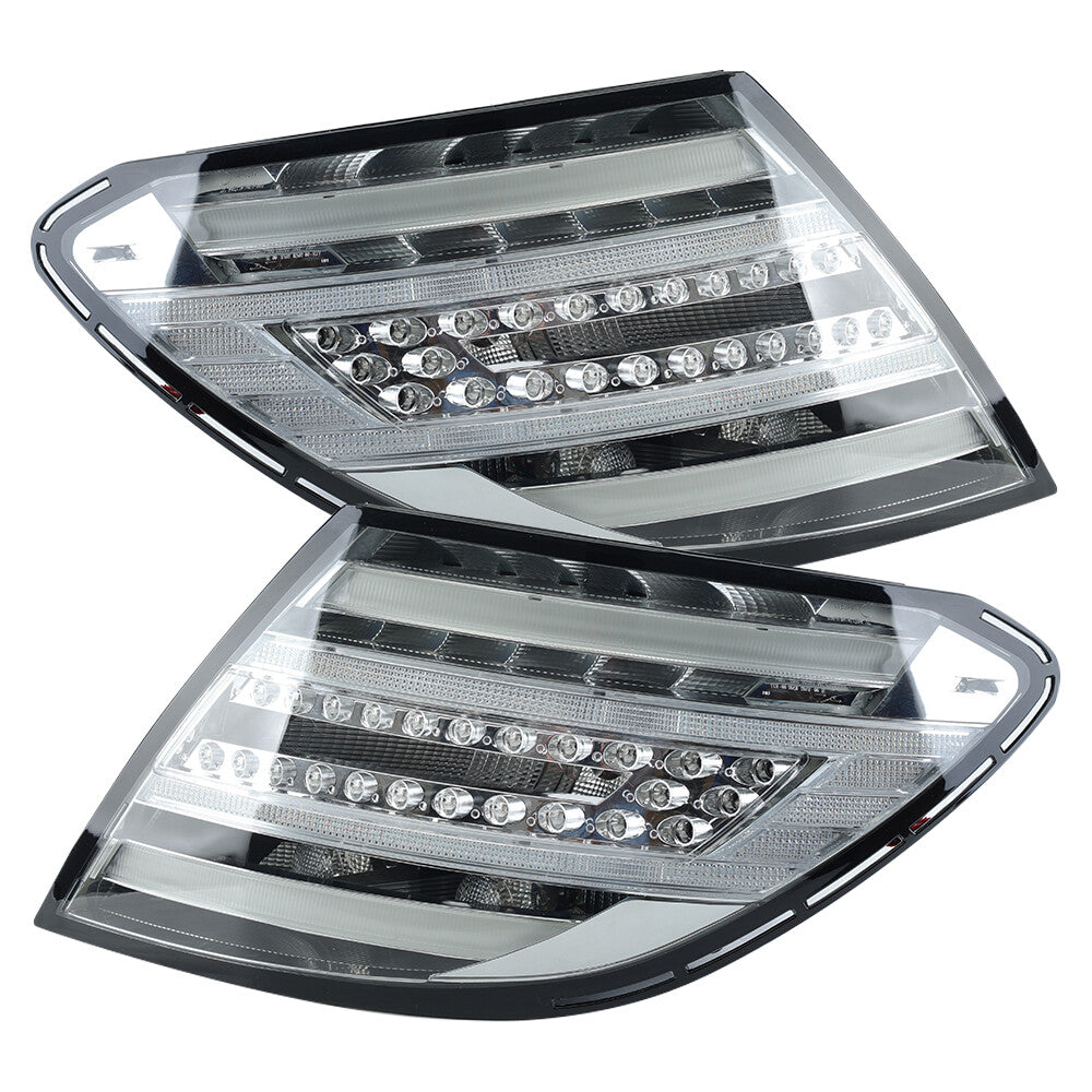 2×Für for Mercedes-Benz W204 2007-2010 Rückleuchte Heckleuchte Rücklicht L2048203764