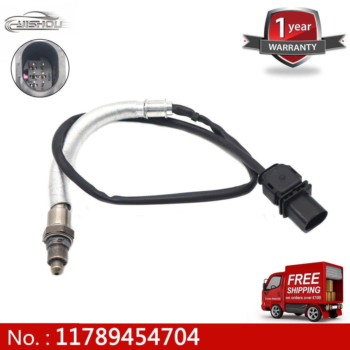 The new oxygen sensor is compatible with for BMW M2, M3, M4 3.0L L6 (2023-2024). Contact: 11-78-9-454-704, 11789454704