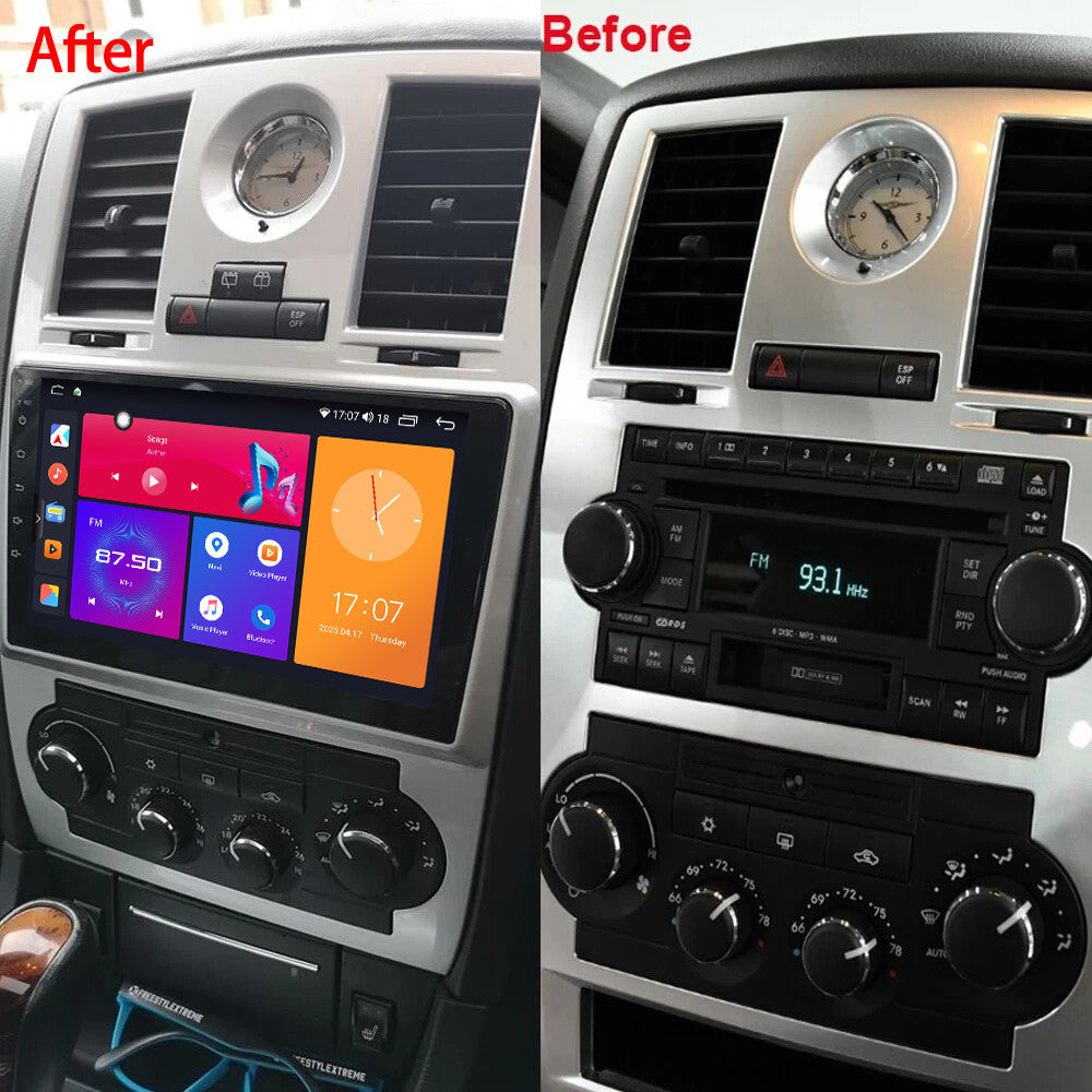 Android Auto Carplay for Chrysler 300C 2004-2007 Car Stereo Radio GPS Navi Wifi