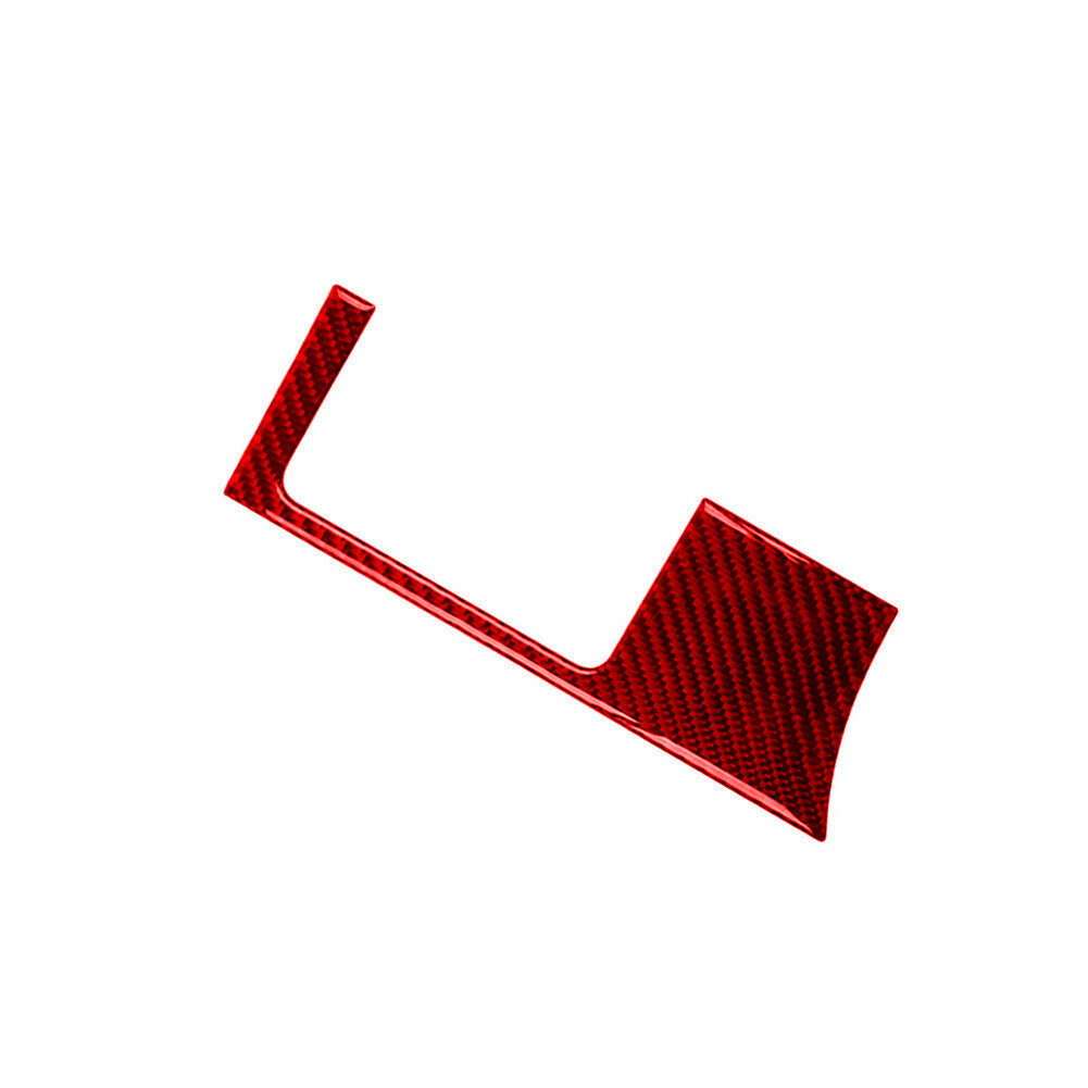 Red carbon fiber headlight console trim for Mercedes-Benz M-Class 06-11