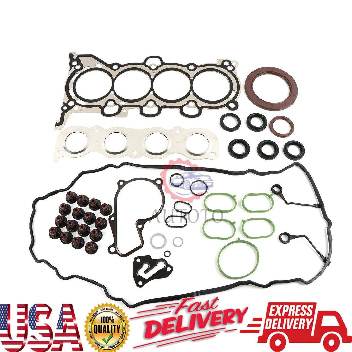 G4KB 1.8L Engine Full Gasket Seals Set for Hyundai for KIA 20910-2EA00 2012-2017