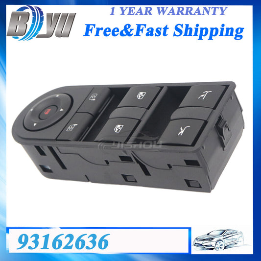 for Vauxhall for Opel Tigra Twintop 2004-2016 Front Left Power Main Window Switch