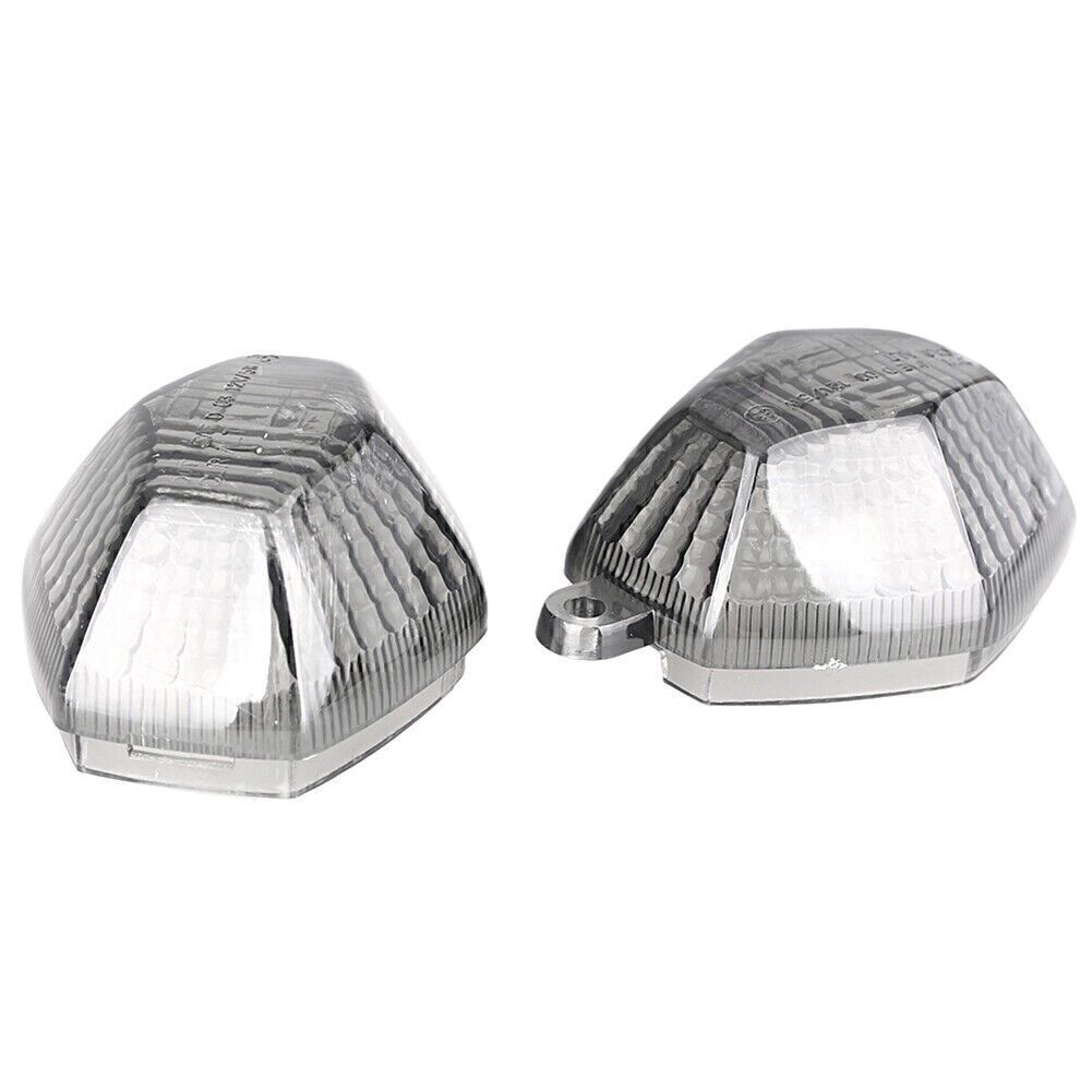 2x Turn Signal Blinker Light Lens Cover for Suzuki SV650 SV1000 Bandit Smoke