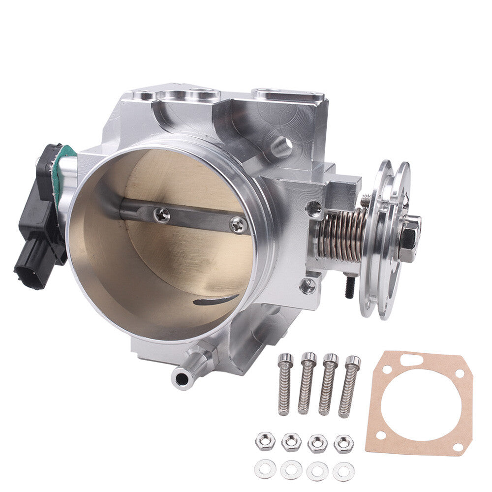 70mm Throttle Body TPS for Civic Si K-Series K20 Engine for Acura RSX Silver