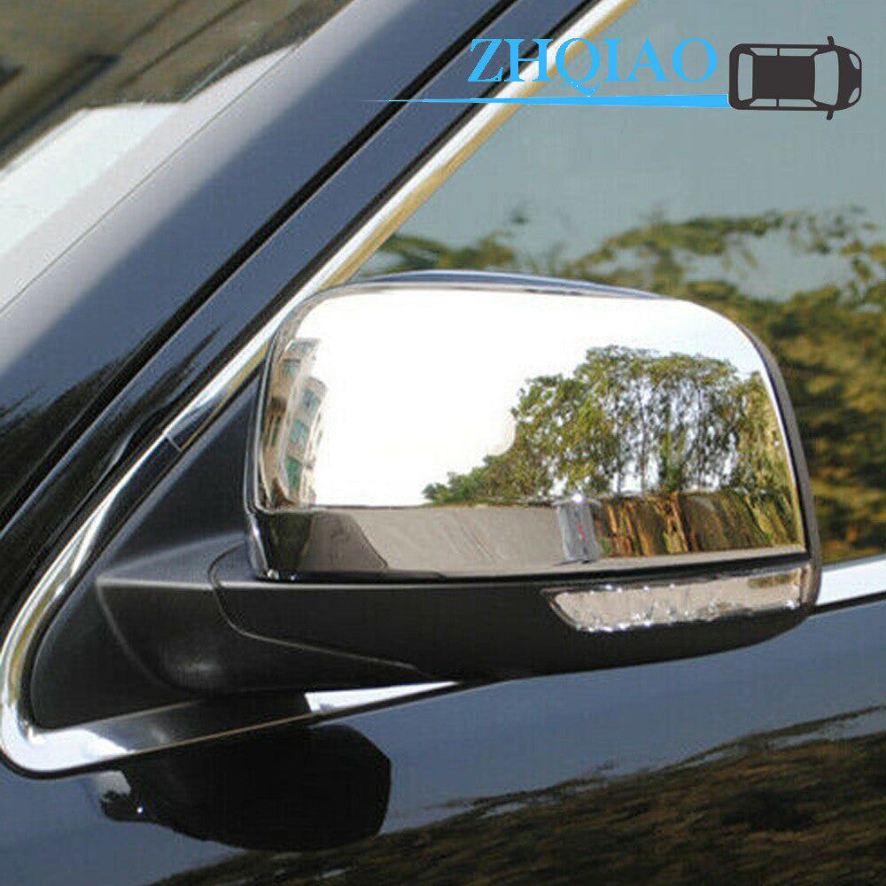 ABS Chrome Side Rear View Mirror Cover Trim Fits for Jeep Grand Cherokee 11-19