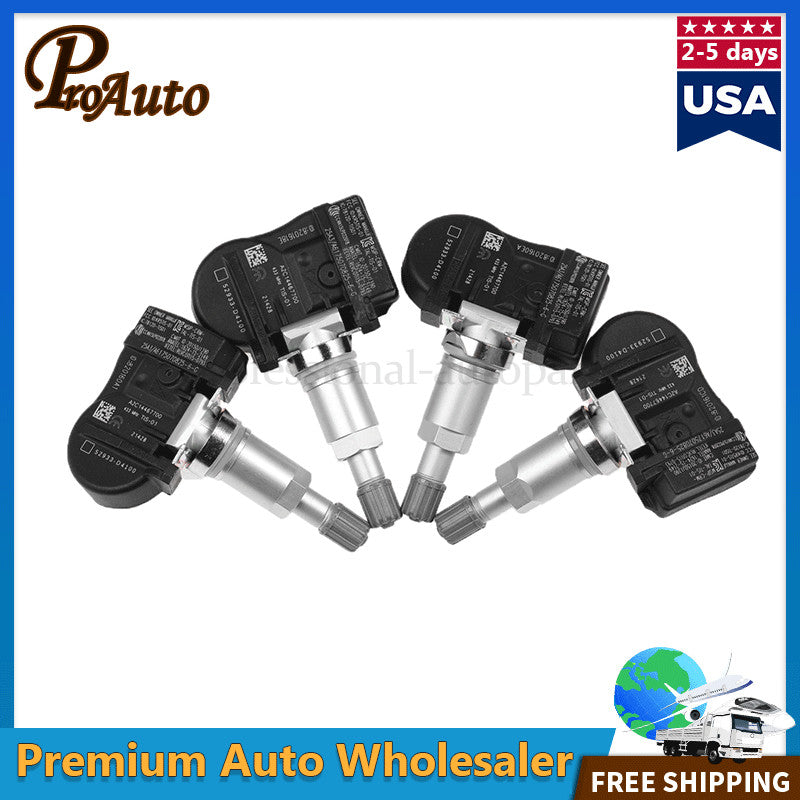 Set of 4 Tire Pressure Monitor Sensor TPMS for Hyundai for KIA 52933-D4100