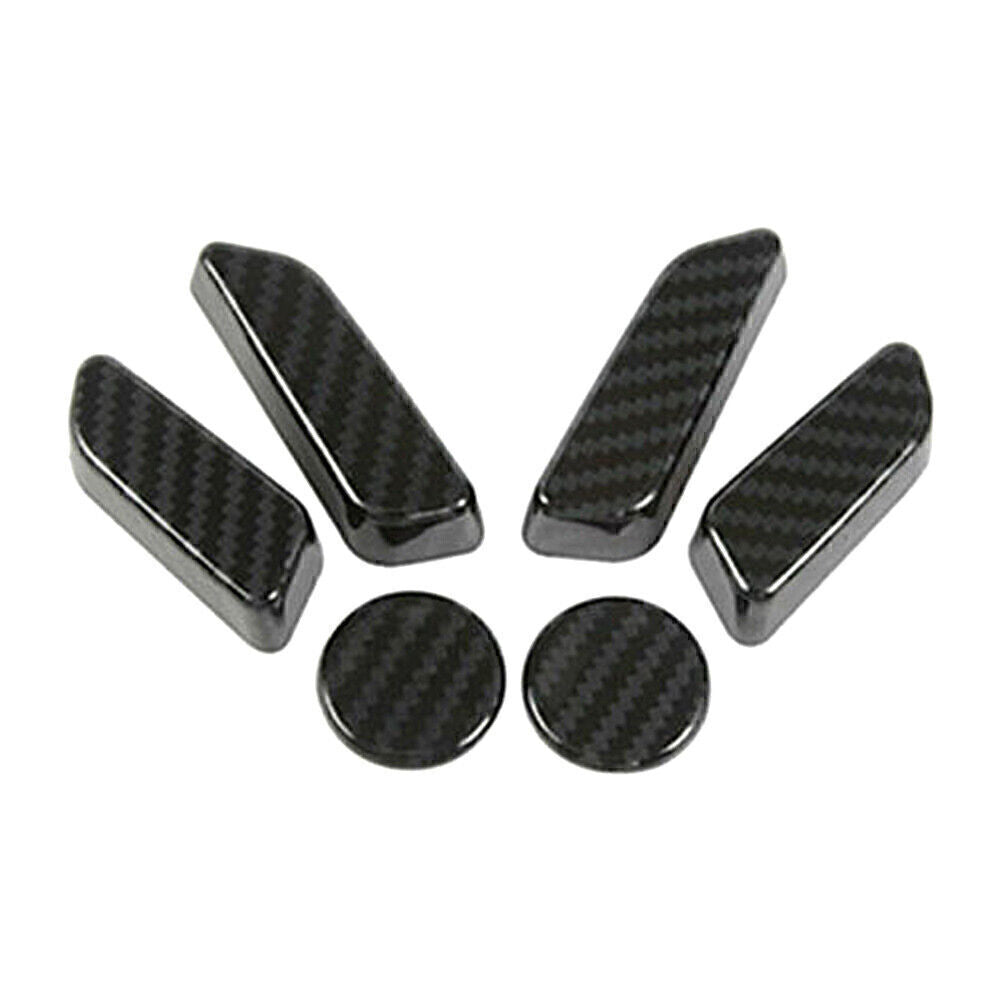 Carbonfaser Autoinnensitz Griff Abdeckung Verkleidung f¨¹r for Tesla Modell 3 2017-19