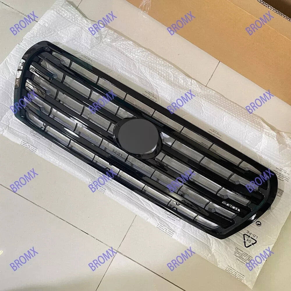 Grilles Front Bumper Grille Fit for Toyota for Land Cruiser LC200 2008 - 2015 Black