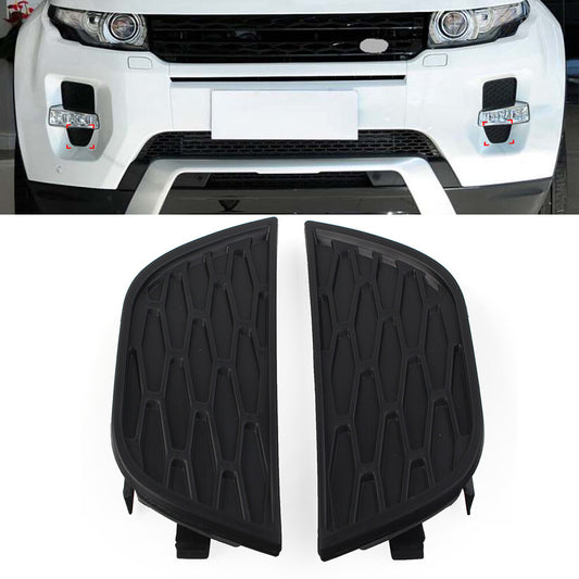 Pair Front Lower Fog Lamp Bezel Fit for Land Rover for Range Rover Evoque 2012-2017