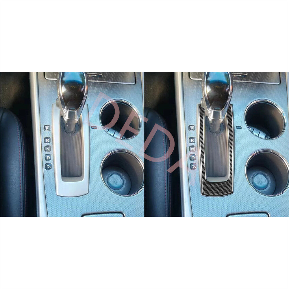 Carbon Fiber Central Control Gear Shift Box Trim for Nissan Altima Teana 2013-18