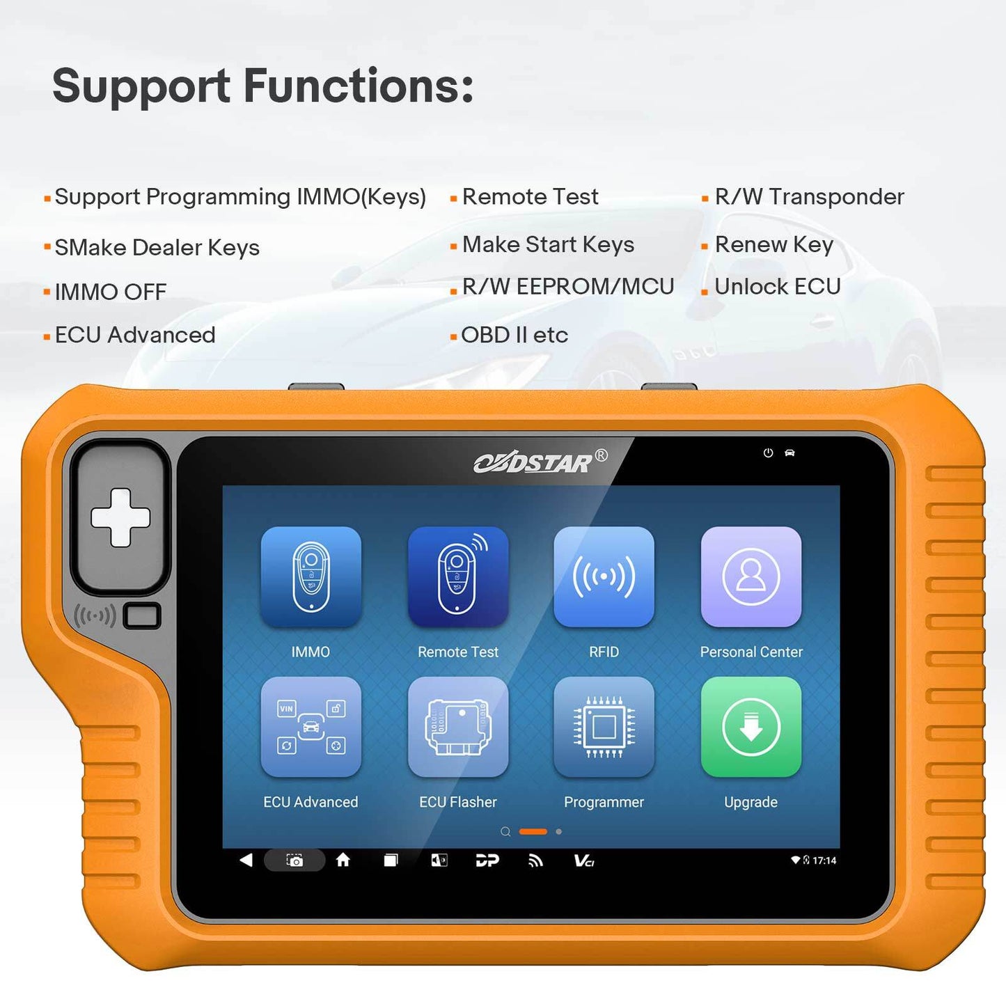 OBDSTAR X300 Classic G3 Full Version Cluster Adjust,E-CU Flasher, Test Platform