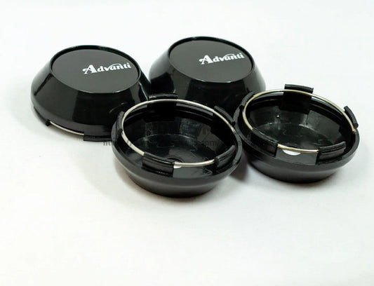 4x65 mm Advanti Black Badge Wheel Center Hub Cap Rim Premium RS