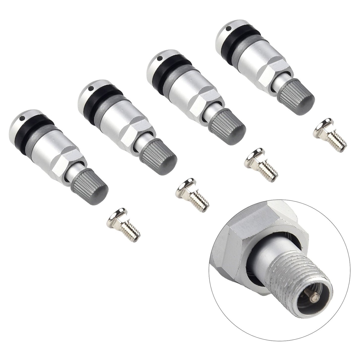 4-piece TPMS tire pressure sensor valve stem repair kit suitable for new Series 5
