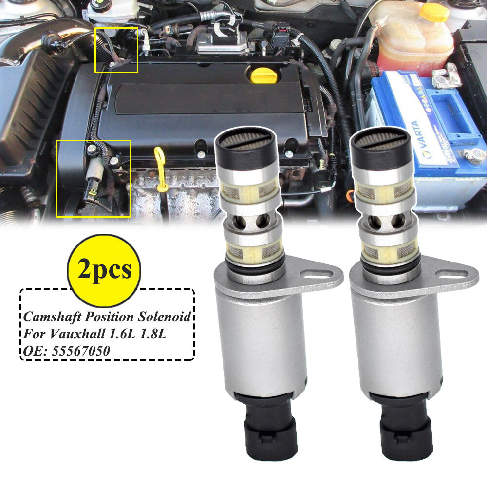 2X for Holden Trax Barina Astra Camshaft Solenoid Timing Control Valve 55567050