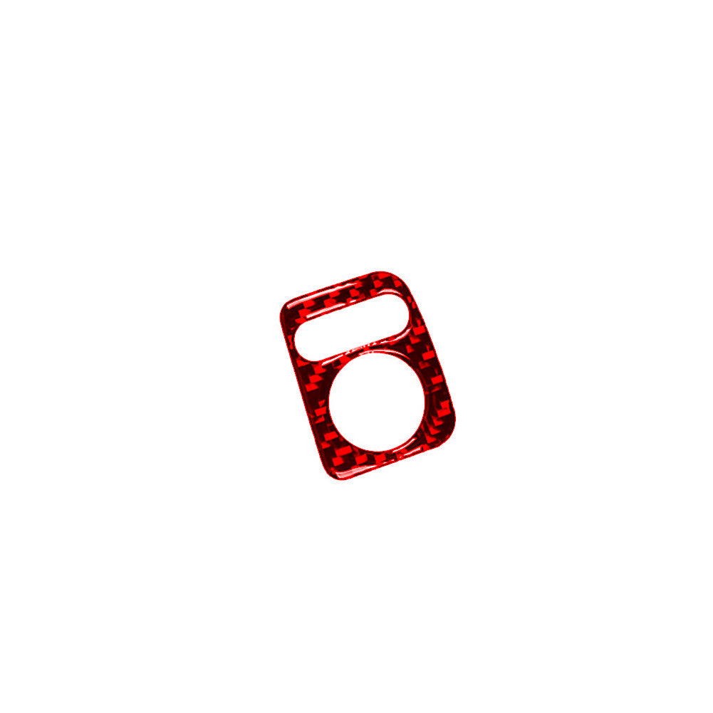 Red Carbon Fiber Interior Memory for Seat Button Cover Trim for Acura TSX 2009-2014