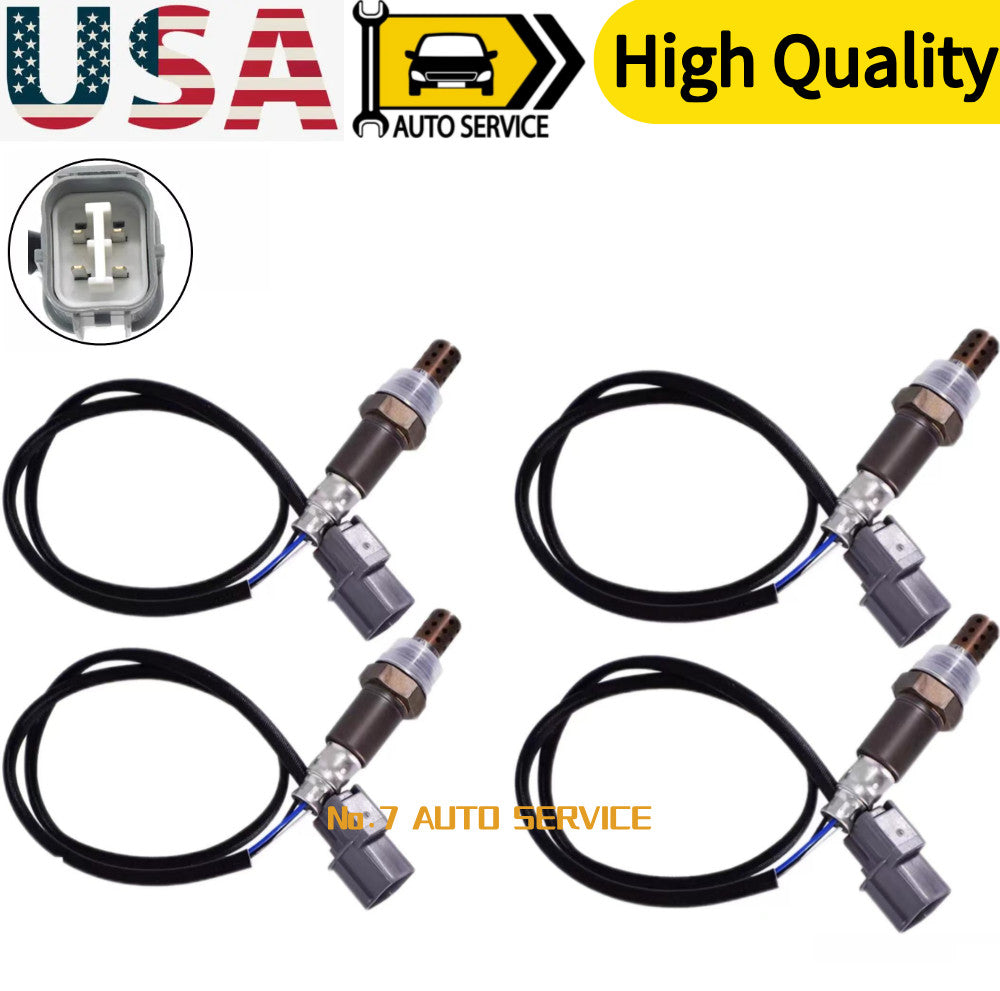 4Pcs Downstream O2 Oxygen Sensor For 2004-06 for Acura TL RL MDX 234-4726