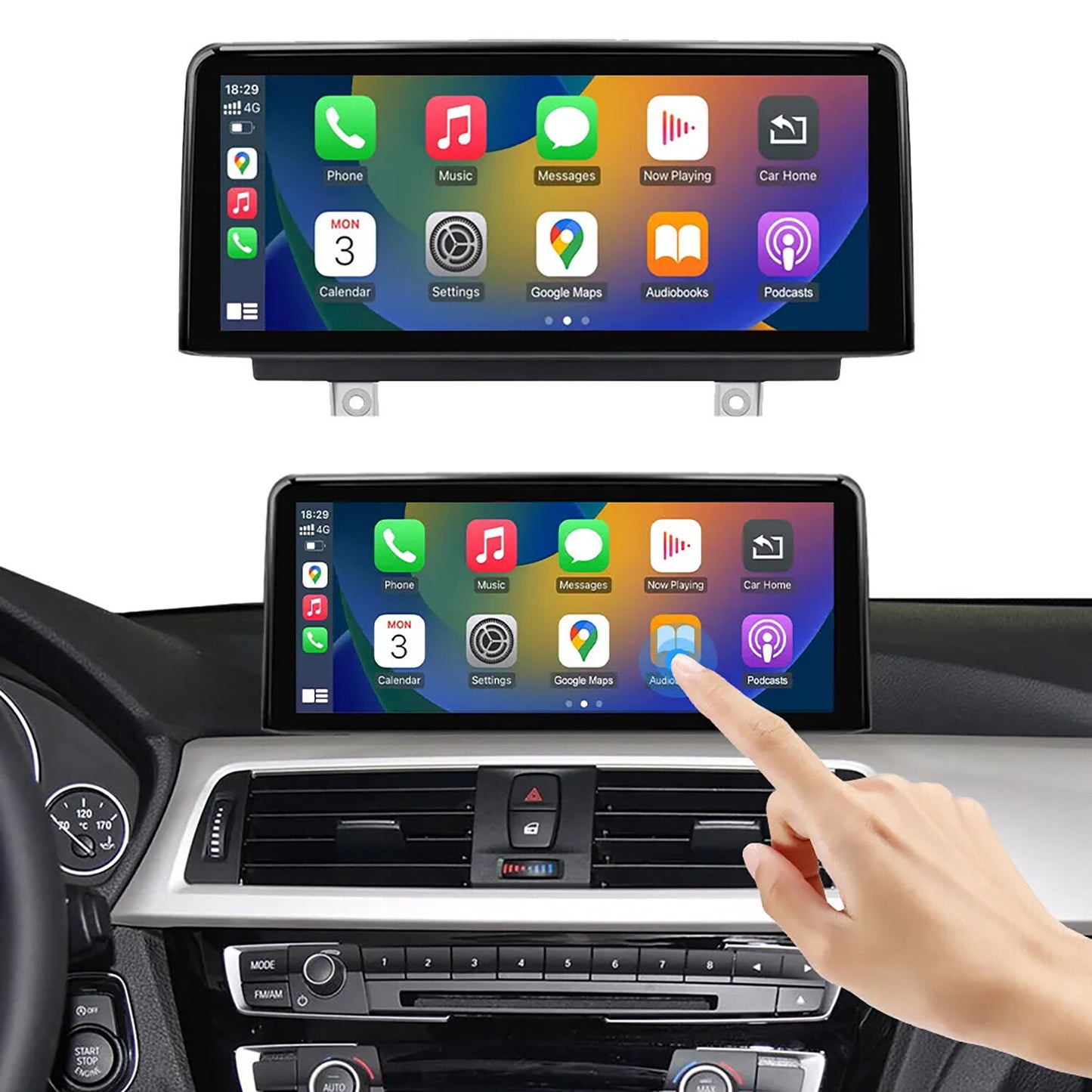 10.25' CarPlay Multimedia Touchscreen Fits for BMW NBT F30 F31 F32 F33 F34 F36
