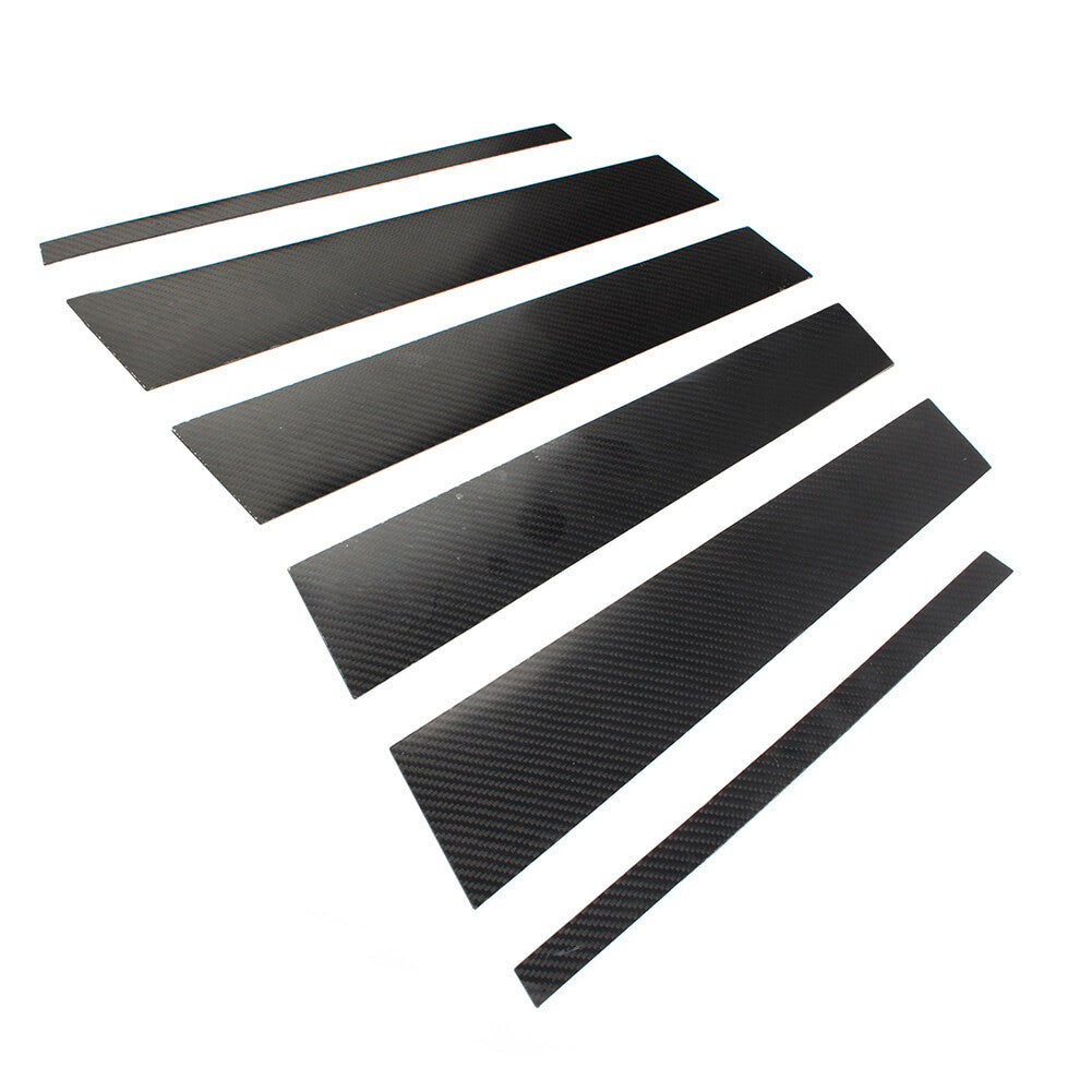 for Mercedes-Benz GLE Class 2015-2019 6x Set Pillar Posts Door Window Trim