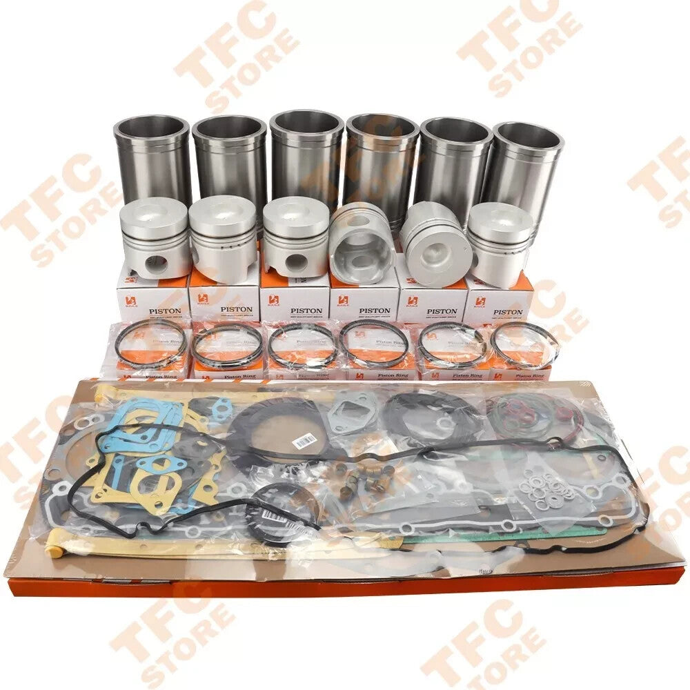 6D15 6D15T Engine Rebuild Kit for Mitsubishi Excavator New??