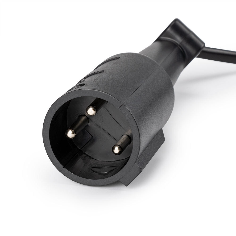 1-piece battery charger connector, round 3-pin plug, 48V 5A charging for EzGo for golf carts.