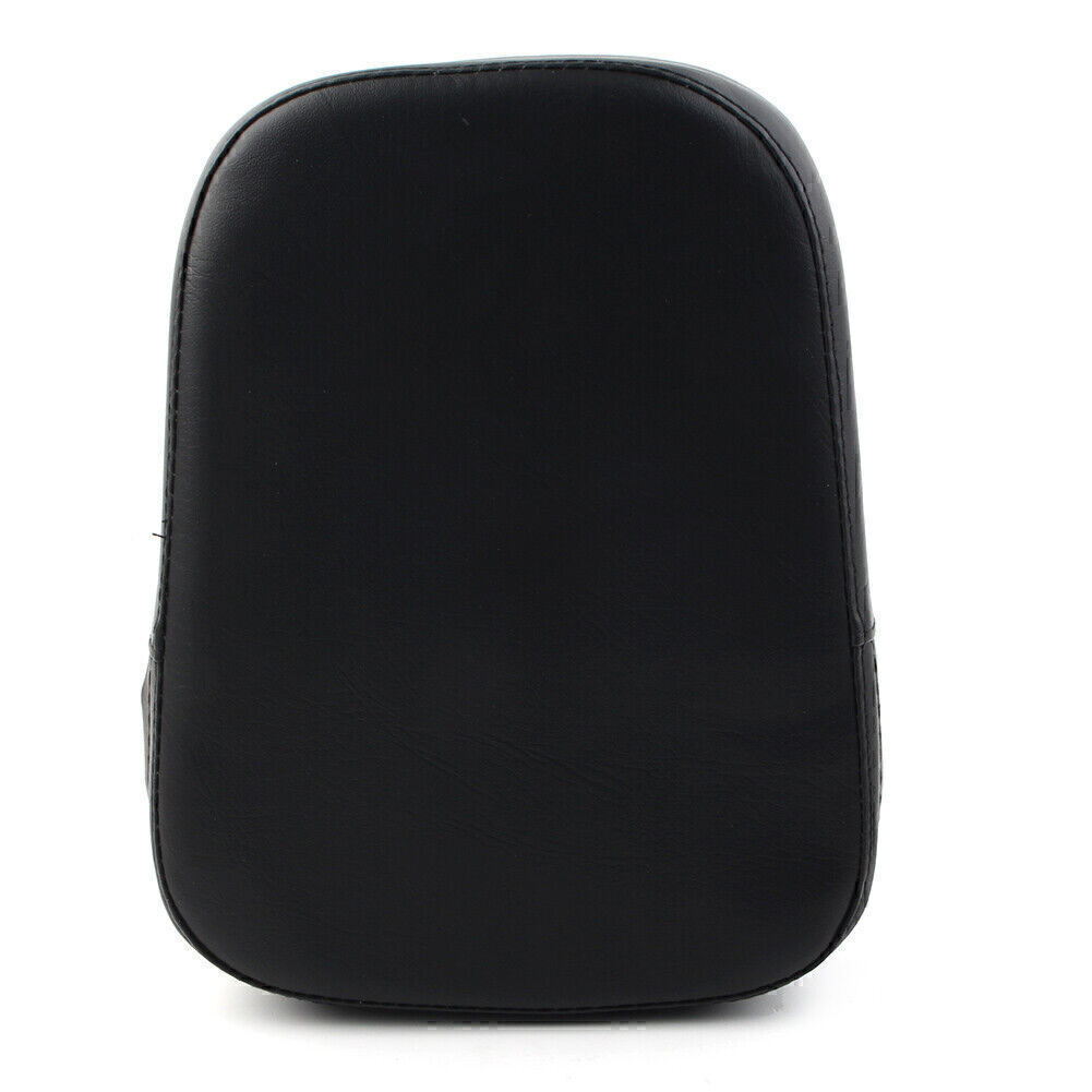 Sissy Bar R¨¹ckenlehne PU Sitzlehnenpolster f¨¹r for Harley Chopper Motorrad Schwarz