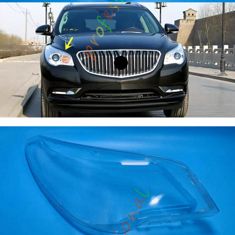 for Buick Enclave 2013-2017 Right Side Headlight Clear Replace Lens + Sealant