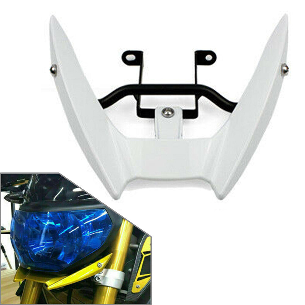 Front Upper Headlight Fairing Stay Bracket Fit for Yamaha MT 09 FZ-09 2014-16 White