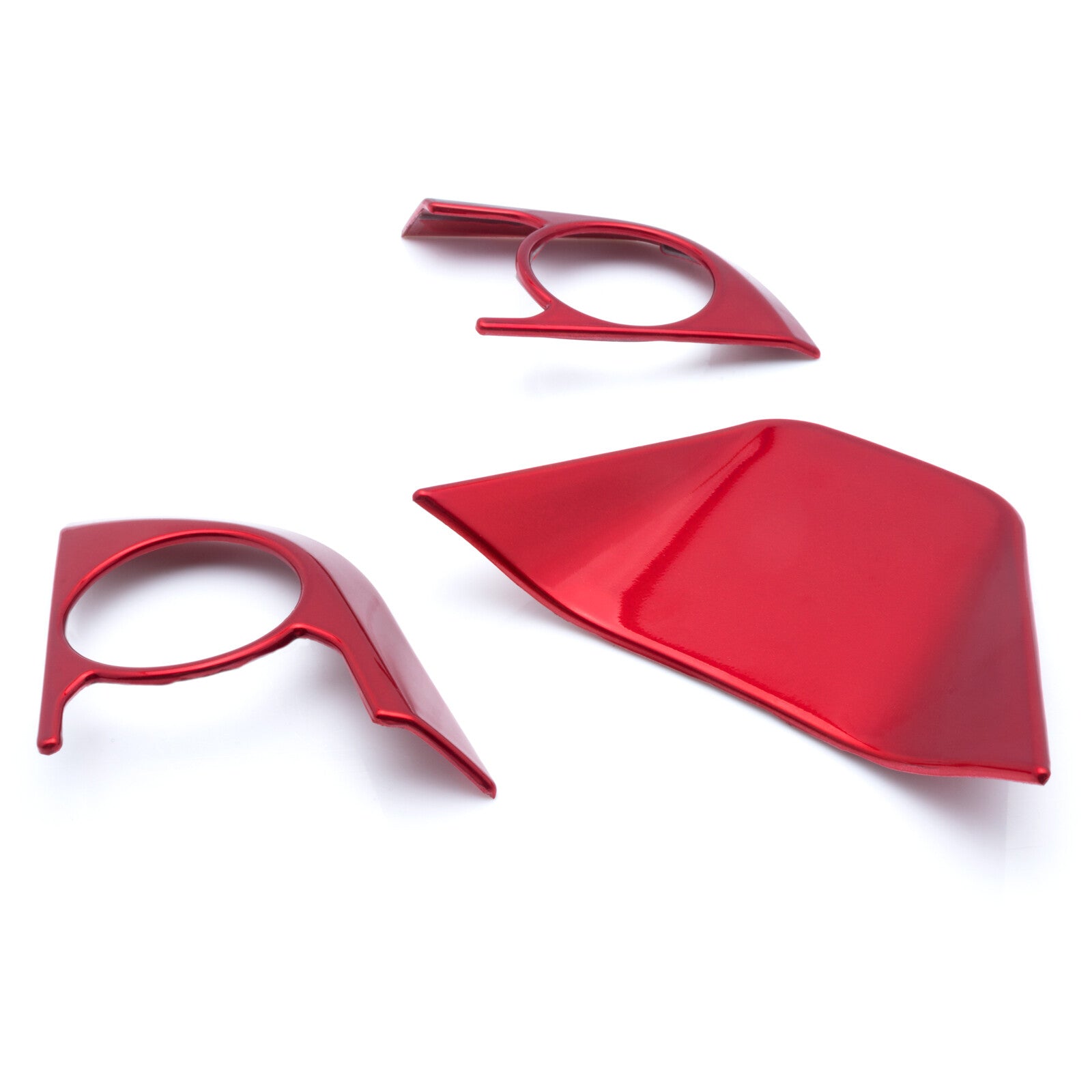 Steering Wheel Cover Trim Red for Toyota Hatchback Corolla19-20, for Camry 2018-up