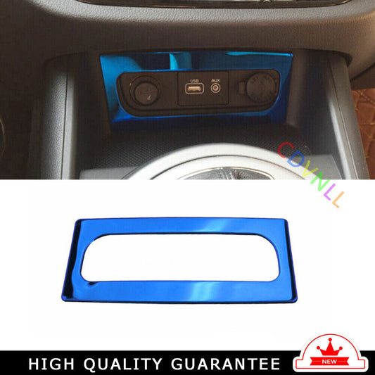 Console Cigarette Lighter Storage Box for Kia Sportage R GL 2011-2016 Blue Steel