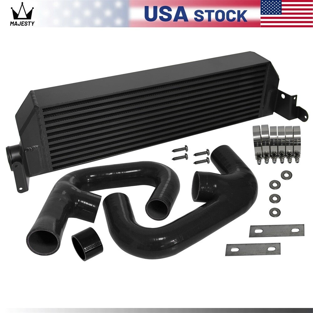 FMIC Twin Intercooler Kit for Volkswagen GTI FWD MK7 2.0T 2015-2017 Black