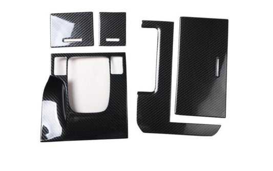 Carbon Fiber ABS Central Console Gear Shift Panel Trim for Acura TSX 2009-2014