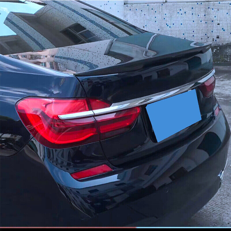 for BMW 7 Series G11 G12 740i 750i 2016-2023 Matte Black Rear Trunk Spoiler Wing