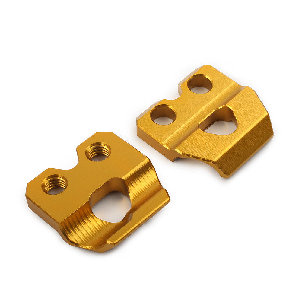 for Suzuki RM85 RM125 RMX450Z DRZ400SM RM250 Yellow Brake Line Hose Clamp Holder