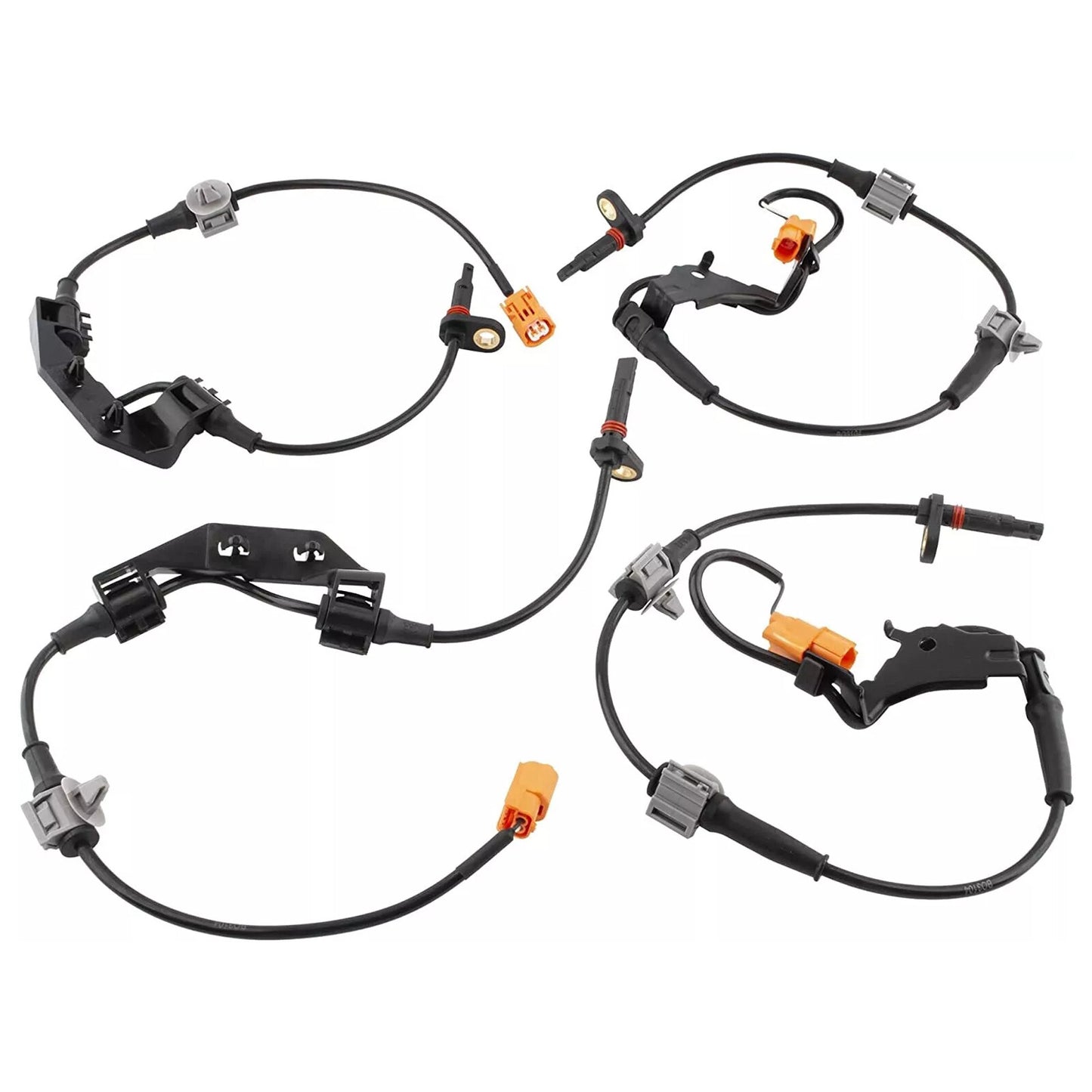 4pcs fit for Honda CR-V 2002-2006 Front Rear Left Right ABS Wheel Speed Sensor