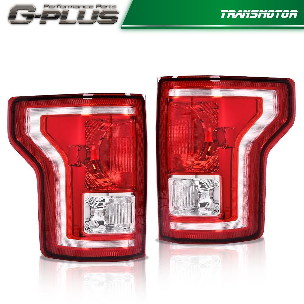 Suitable for 15-17 year old for Ford F-150 LH right halogen taillight assembly and brake light.