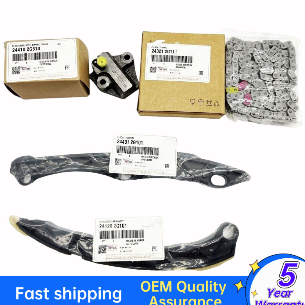 new equipment manufacturer engine timing chain for kits 2.0L and 2.4L Sonata Optima Sorento for Tucson Santa