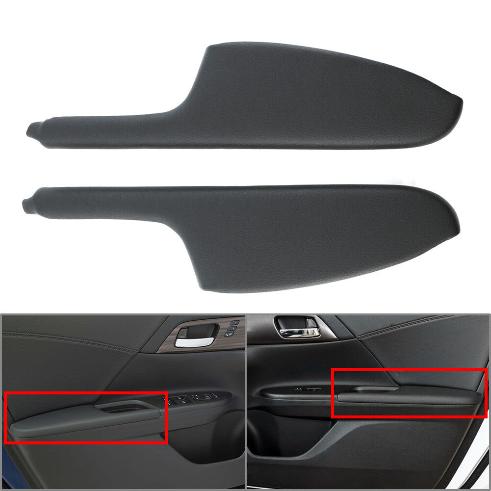Interior Door Armrest Panel Cover Trim Pair for Honda Accord 4 Door 2013-2017
