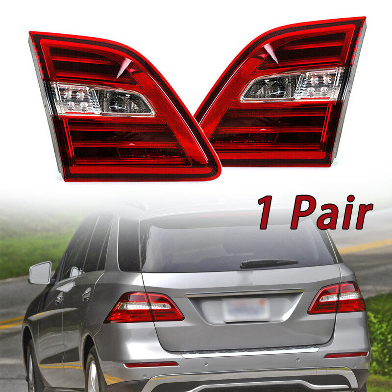 pair of LED taillights suitable for Mercedes-Benz W166 ML300 ML350 ML400 2012-2015.