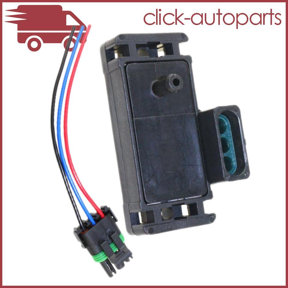 3 Pin Manifold Absolute Pressure Sensor With Pigtail Plug Wire For 4BAR 4BAR