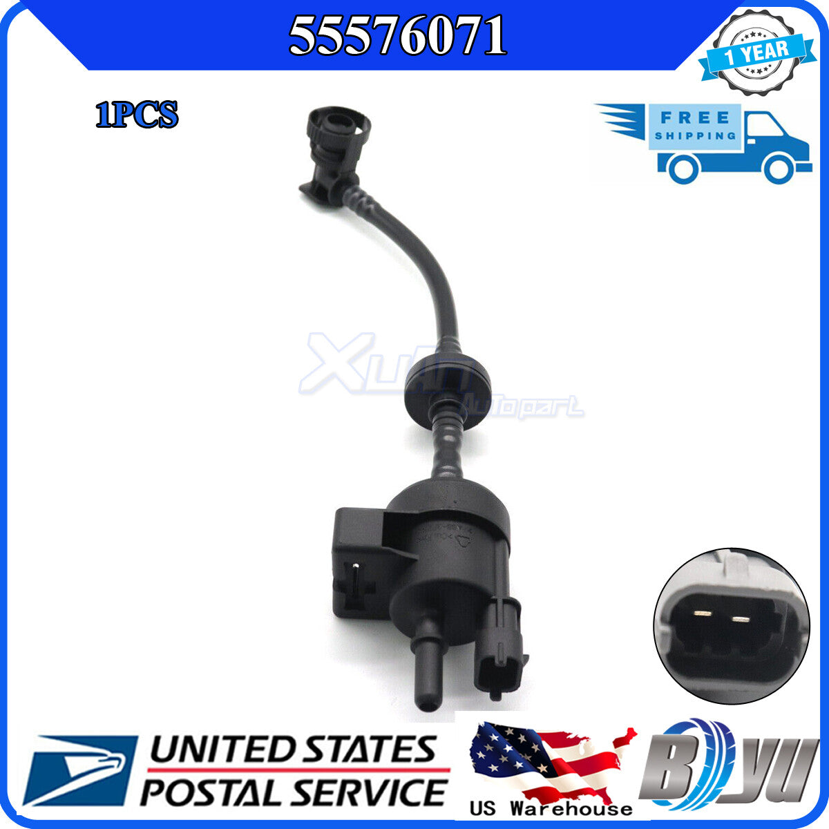 Fits for Chevrolet Sonic for Buick Encore US Stock Purge Solenoid Valve 55573017 New