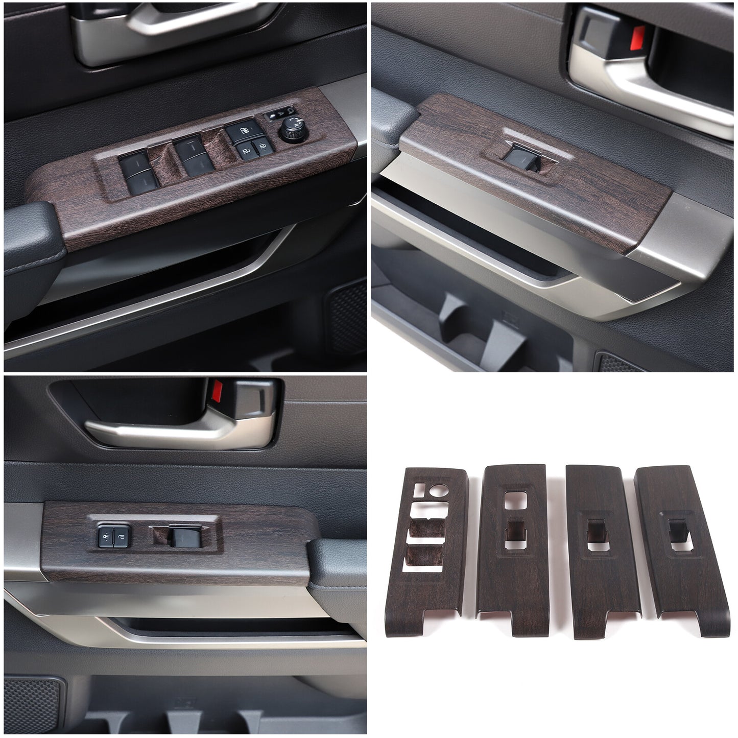 ABS carbon fiber side fender vent frame trim for Jaguar for F-Type 13-20
