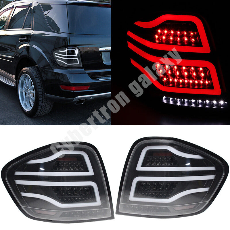 Black is available on 2006-2011 for Mercedes-Benz W164 ML350 ML450 LED taillights.