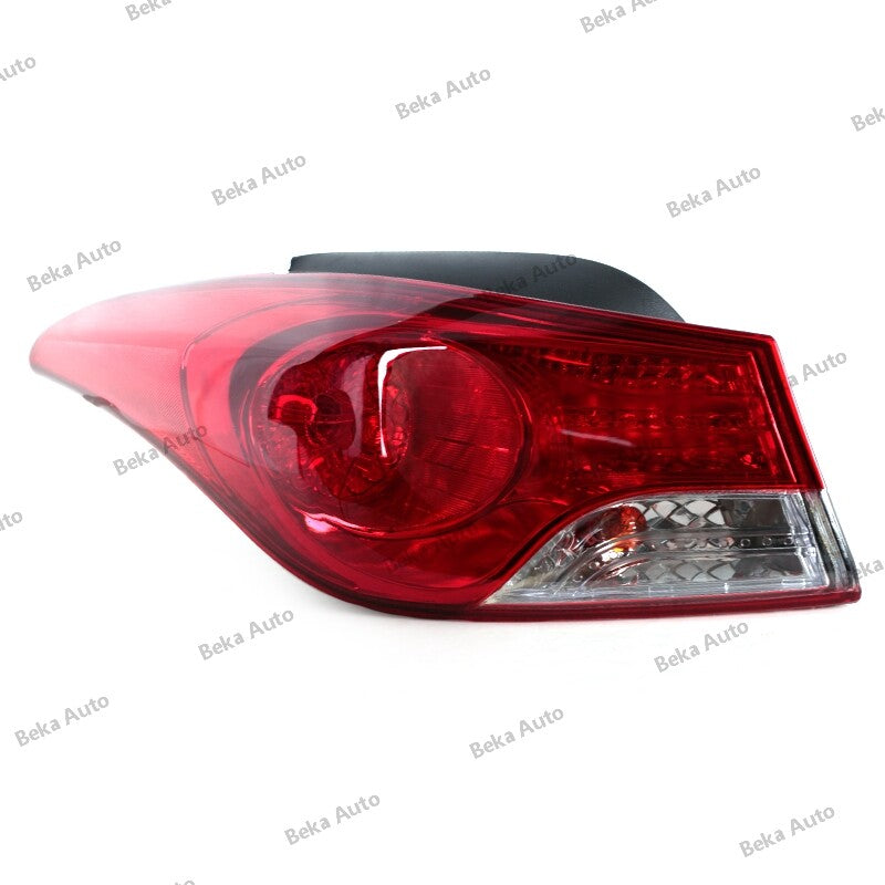 One-piece kit for Hyundai for Elantra 2011-2013 left outer taillight assembly and brake light.