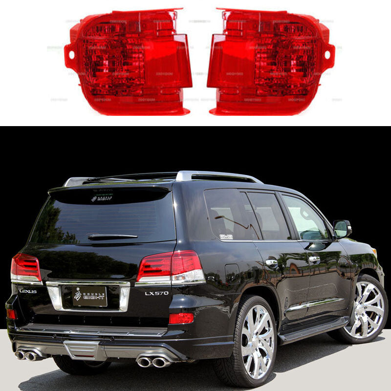 for LEXUS LX570 2012 2013-2015 Rear Bumper Fog Lamp Reflector Light